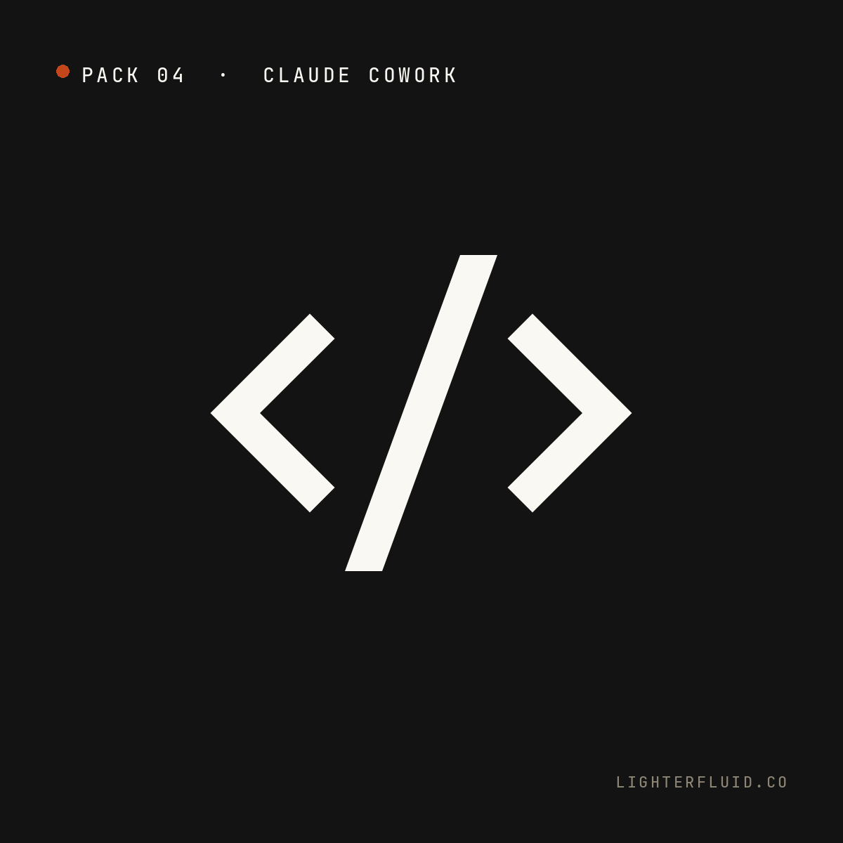 Build Your Website pack — code-slash icon on dark background.